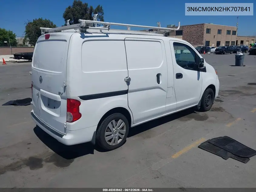 2017 Nissan Nv200 Sv VIN: 3N6CM0KN2HK707841 Lot: 45383942