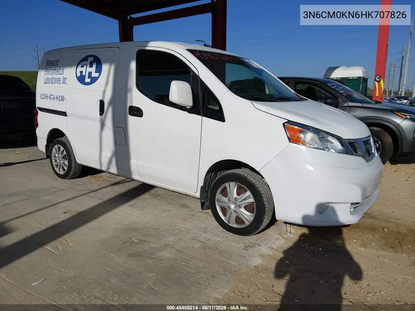 2017 Nissan Nv200 Sv VIN: 3N6CM0KN6HK707826 Lot: 45405214