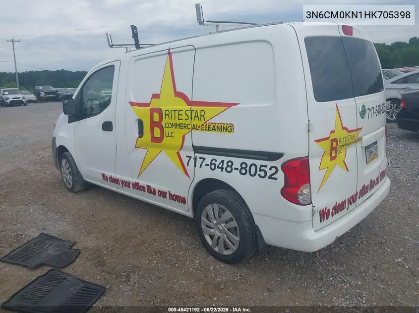 2017 Nissan Nv200 Sv VIN: 3N6CM0KN1HK705398 Lot: 45421192