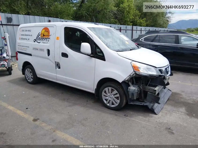 2017 Nissan Nv200 S/Sv VIN: 3N6CM0KN4HK693277 Lot: 45535243