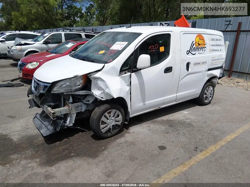 2017 Nissan Nv200 S/Sv VIN: 3N6CM0KN4HK693277 Lot: 45535243