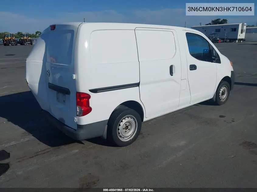 2017 Nissan Nv200 S VIN: 3N6CM0KN3HK710604 Lot: 45541965
