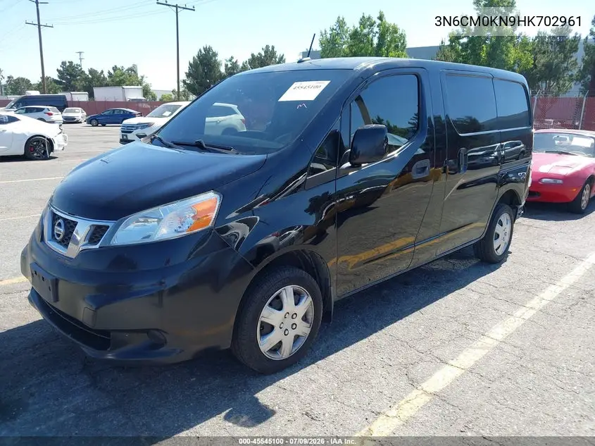 2017 Nissan Nv200 Sv VIN: 3N6CM0KN9HK702961 Lot: 45545100