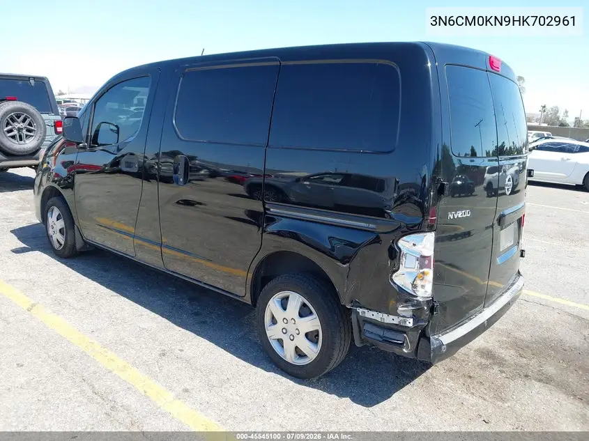 2017 Nissan Nv200 Sv VIN: 3N6CM0KN9HK702961 Lot: 45545100