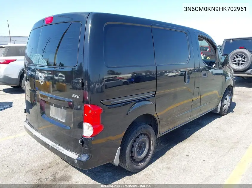 2017 Nissan Nv200 Sv VIN: 3N6CM0KN9HK702961 Lot: 45545100