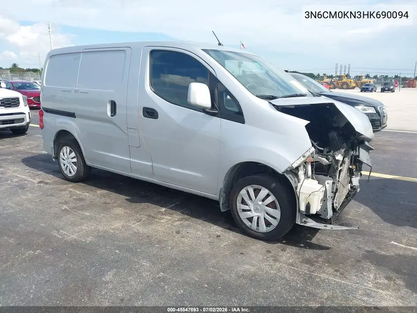 2017 Nissan Nv200 Sv VIN: 3N6CM0KN3HK690094 Lot: 45547893
