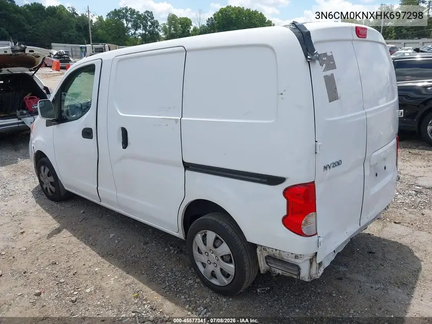 2017 Nissan Nv200 Sv VIN: 3N6CM0KNXHK697298 Lot: 45577341