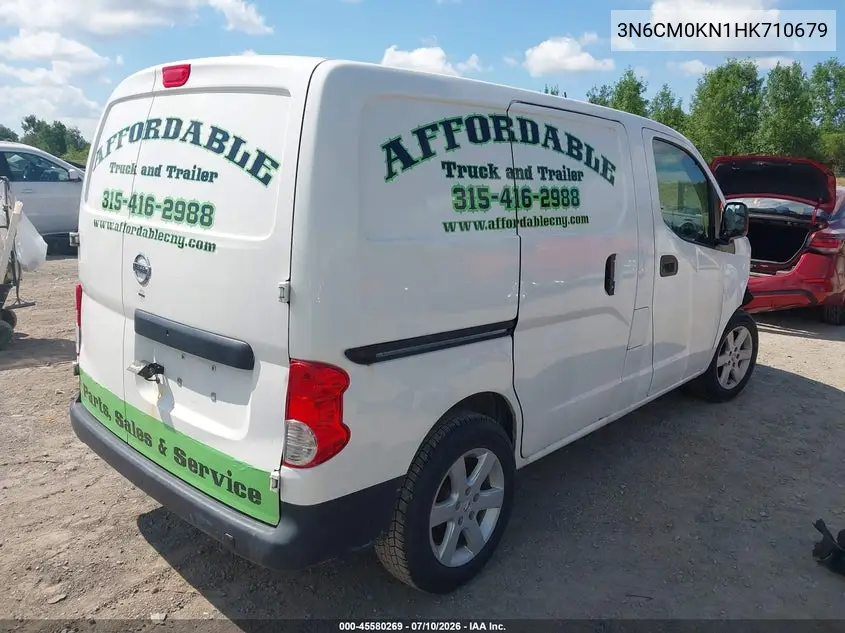 2017 Nissan Nv200 S VIN: 3N6CM0KN1HK710679 Lot: 45580269