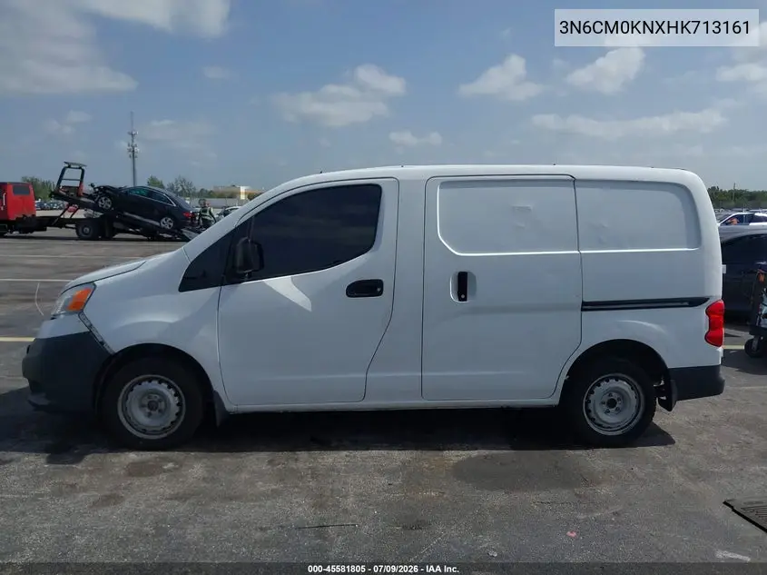2017 Nissan Nv200 S VIN: 3N6CM0KNXHK713161 Lot: 45581805