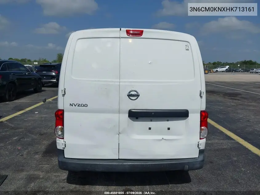 2017 Nissan Nv200 S VIN: 3N6CM0KNXHK713161 Lot: 45581805