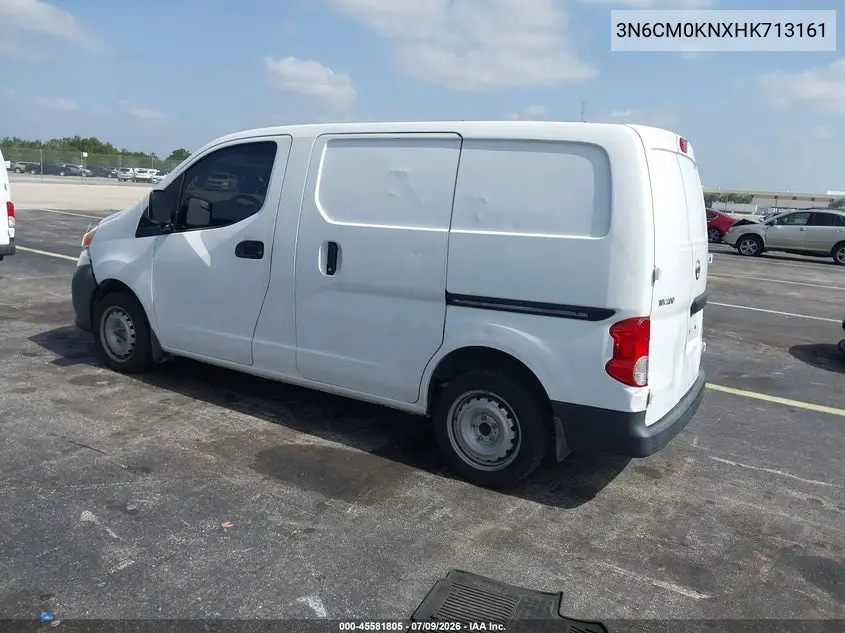 2017 Nissan Nv200 S VIN: 3N6CM0KNXHK713161 Lot: 45581805
