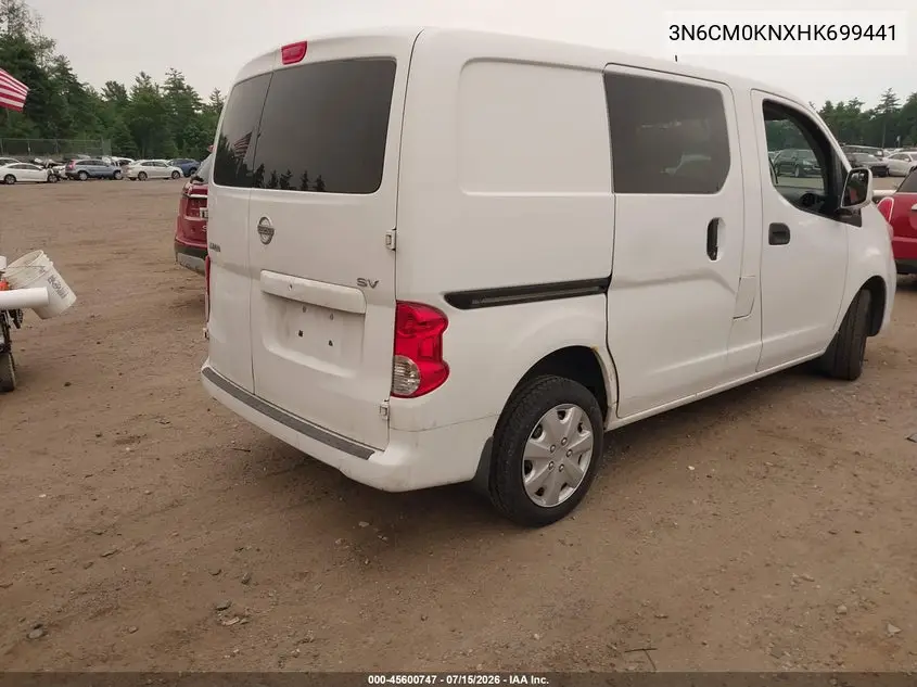 2017 Nissan Nv200 Sv VIN: 3N6CM0KNXHK699441 Lot: 45600747