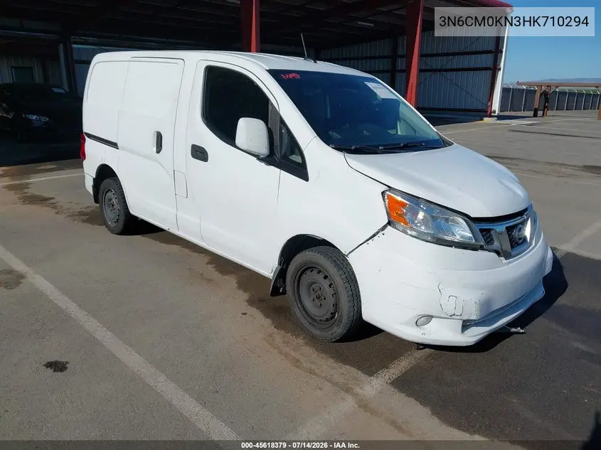 2017 Nissan Nv200 Sv VIN: 3N6CM0KN3HK710294 Lot: 45618379