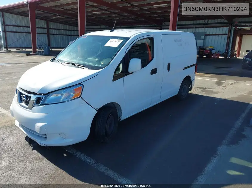 2017 Nissan Nv200 Sv VIN: 3N6CM0KN3HK710294 Lot: 45618379