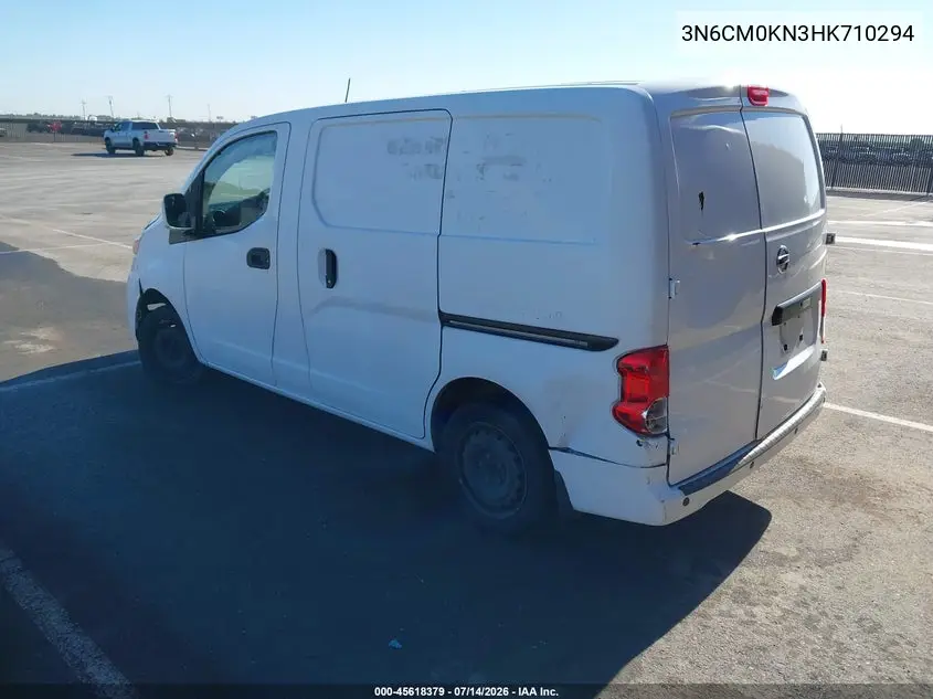 2017 Nissan Nv200 Sv VIN: 3N6CM0KN3HK710294 Lot: 45618379