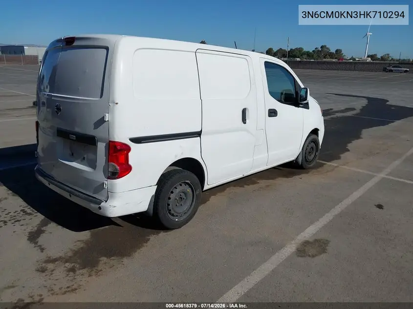 2017 Nissan Nv200 Sv VIN: 3N6CM0KN3HK710294 Lot: 45618379