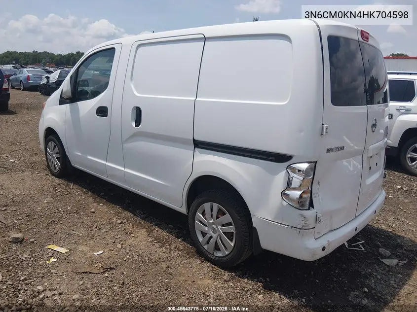 2017 Nissan Nv200 Sv VIN: 3N6CM0KN4HK704598 Lot: 45643775