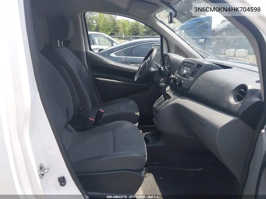 2017 Nissan Nv200 Sv VIN: 3N6CM0KN4HK704598 Lot: 45643775