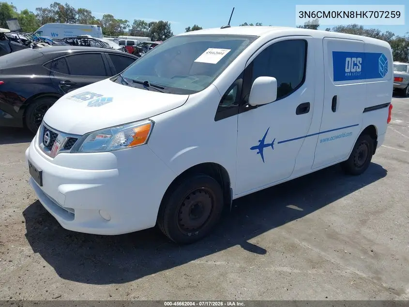 2017 Nissan Nv200 Sv VIN: 3N6CM0KN8HK707259 Lot: 45662004