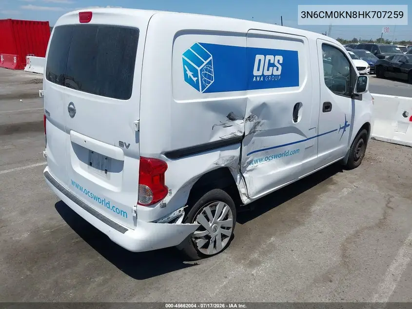2017 Nissan Nv200 Sv VIN: 3N6CM0KN8HK707259 Lot: 45662004