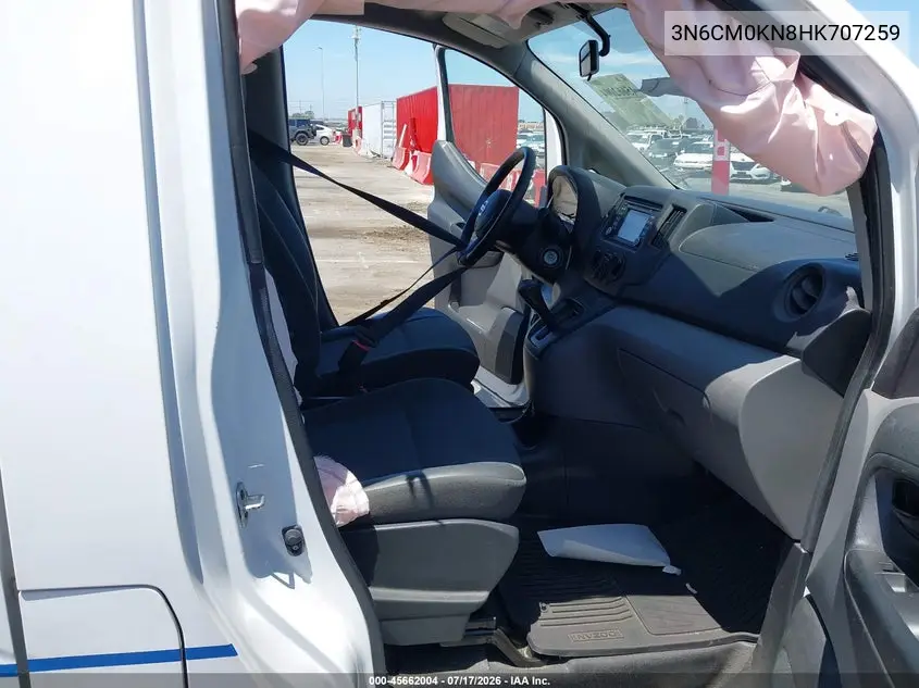 2017 Nissan Nv200 Sv VIN: 3N6CM0KN8HK707259 Lot: 45662004