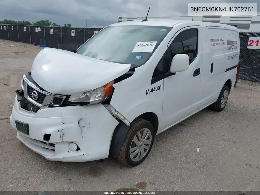 2018 Nissan Nv200 Sv VIN: 3N6CM0KN4JK702761 Lot: 45281036