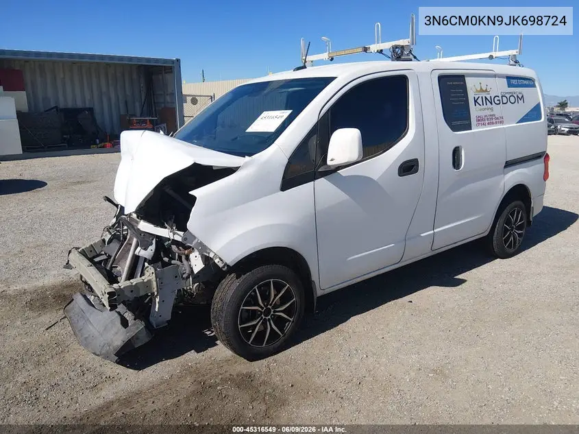2018 Nissan Nv200 Sv VIN: 3N6CM0KN9JK698724 Lot: 45316549