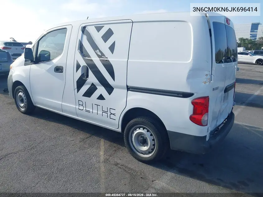 2018 Nissan Nv200 S VIN: 3N6CM0KN6JK696414 Lot: 45384727