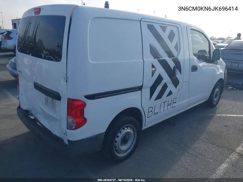 2018 Nissan Nv200 S VIN: 3N6CM0KN6JK696414 Lot: 45384727