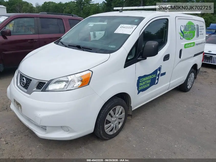 2018 Nissan Nv200 S VIN: 3N6CM0KN0JK702725 Lot: 45422225