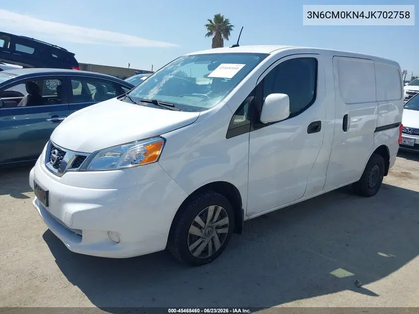 2018 Nissan Nv200 Sv VIN: 3N6CM0KN4JK702758 Lot: 45468460