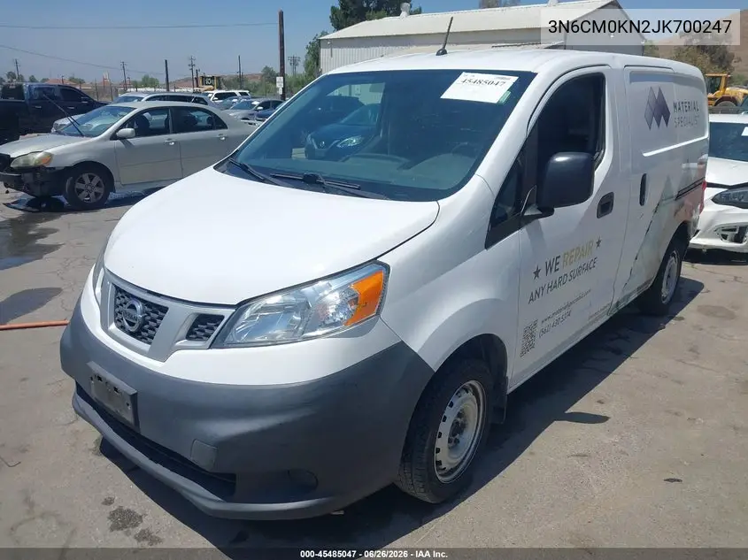 2018 Nissan Nv200 S VIN: 3N6CM0KN2JK700247 Lot: 45485047