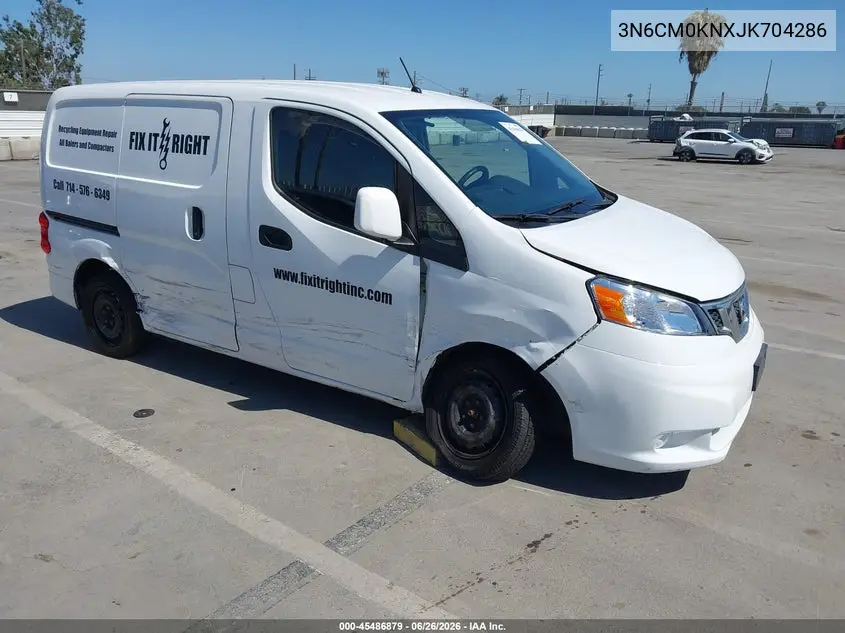 2018 Nissan Nv200 Sv VIN: 3N6CM0KNXJK704286 Lot: 45486879