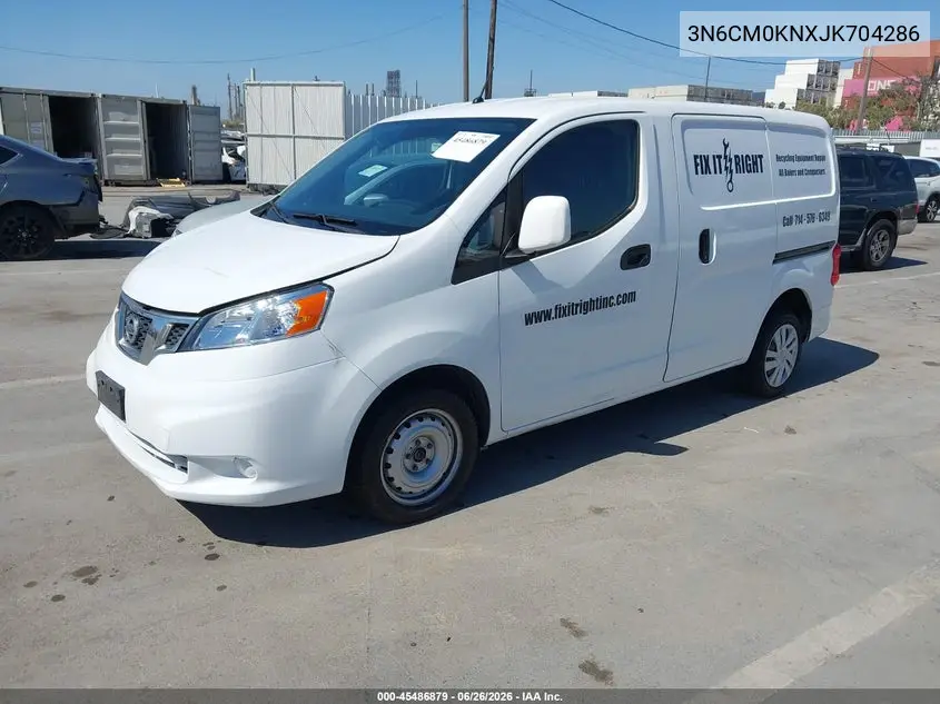 2018 Nissan Nv200 Sv VIN: 3N6CM0KNXJK704286 Lot: 45486879