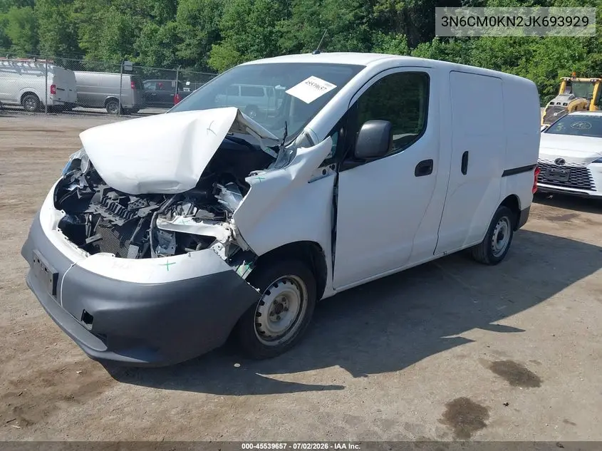 2018 Nissan Nv200 S VIN: 3N6CM0KN2JK693929 Lot: 45539657