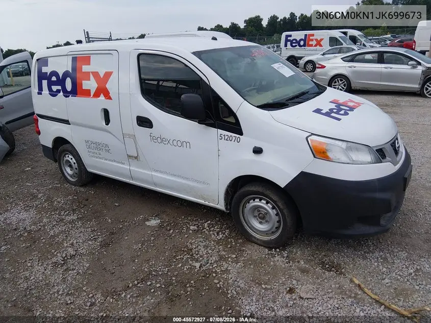 2018 Nissan Nv200 S VIN: 3N6CM0KN1JK699673 Lot: 45572927