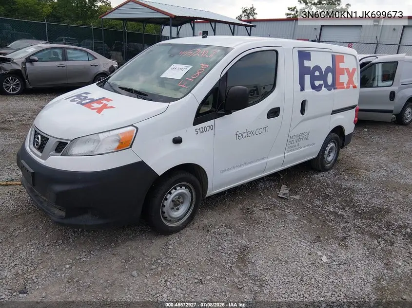 2018 Nissan Nv200 S VIN: 3N6CM0KN1JK699673 Lot: 45572927
