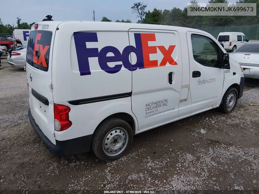 2018 Nissan Nv200 S VIN: 3N6CM0KN1JK699673 Lot: 45572927