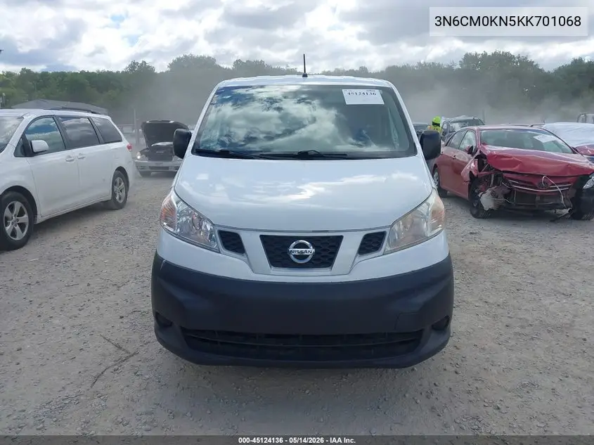2019 Nissan Nv200 S VIN: 3N6CM0KN5KK701068 Lot: 45124136