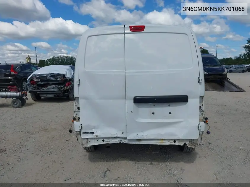 2019 Nissan Nv200 S VIN: 3N6CM0KN5KK701068 Lot: 45124136