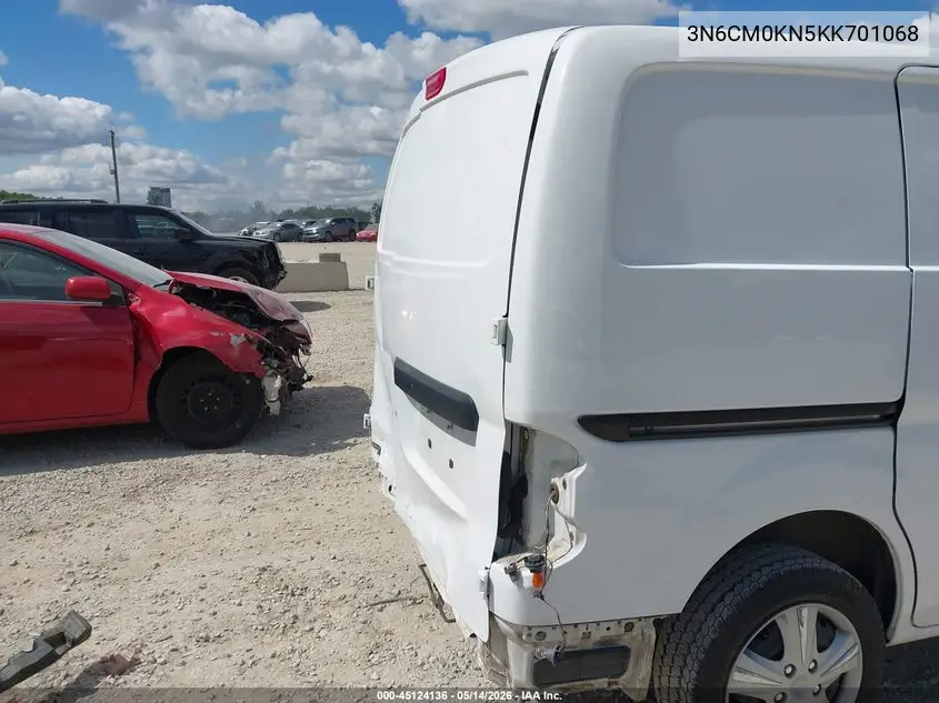 2019 Nissan Nv200 S VIN: 3N6CM0KN5KK701068 Lot: 45124136