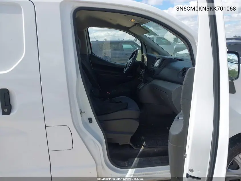2019 Nissan Nv200 S VIN: 3N6CM0KN5KK701068 Lot: 45124136