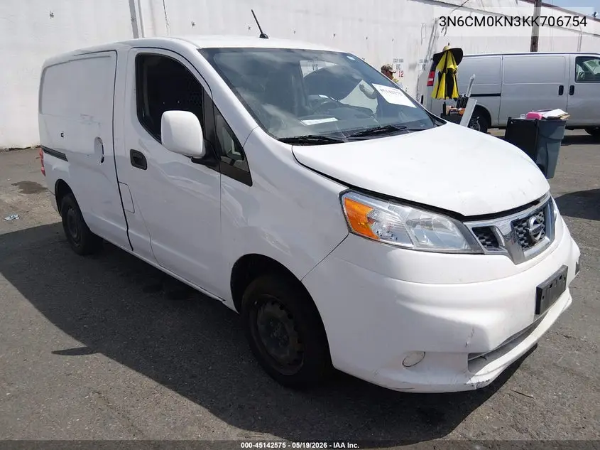 2019 Nissan Nv200 Sv VIN: 3N6CM0KN3KK706754 Lot: 45142575
