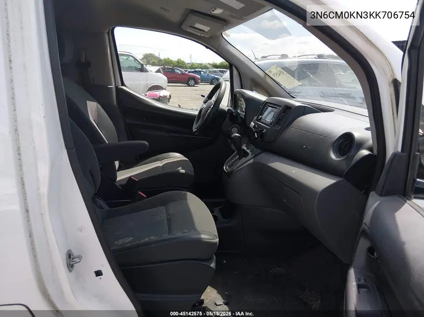 2019 Nissan Nv200 Sv VIN: 3N6CM0KN3KK706754 Lot: 45142575