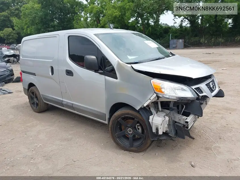 2019 Nissan Nv200 S VIN: 3N6CM0KN8KK692561 Lot: 45184276