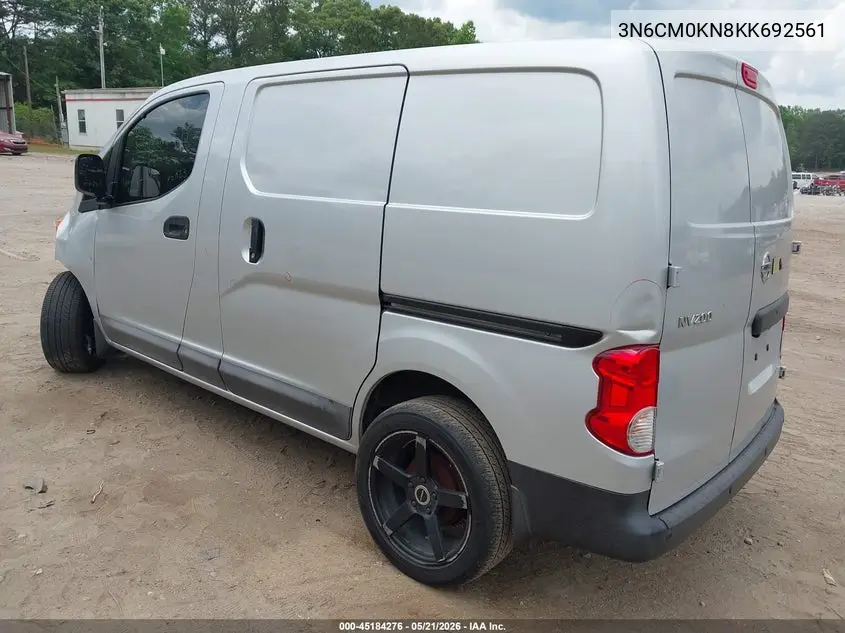 2019 Nissan Nv200 S VIN: 3N6CM0KN8KK692561 Lot: 45184276