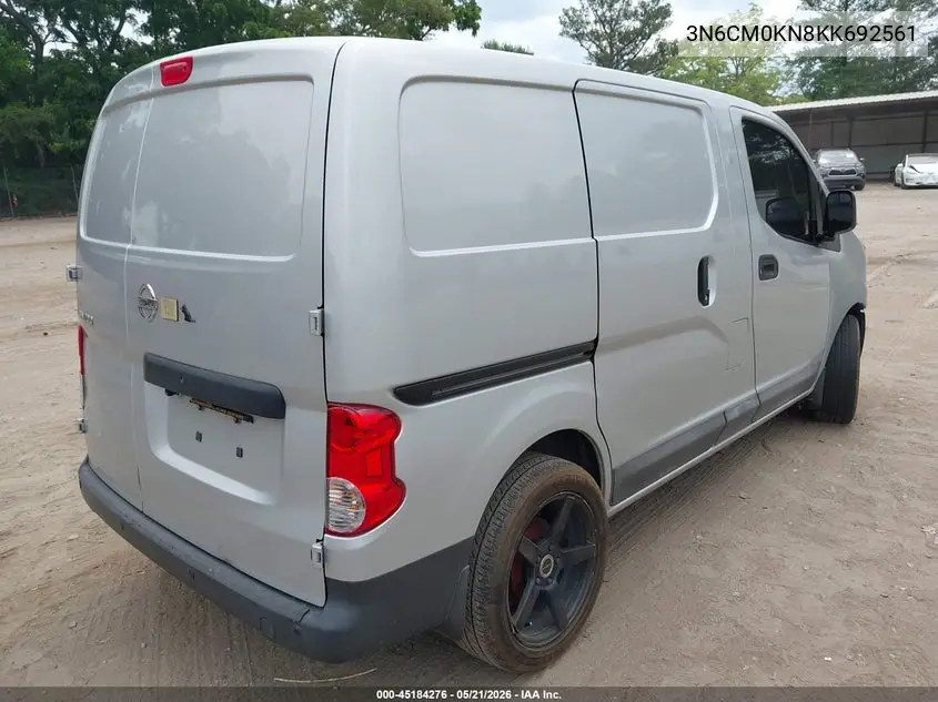 2019 Nissan Nv200 S VIN: 3N6CM0KN8KK692561 Lot: 45184276