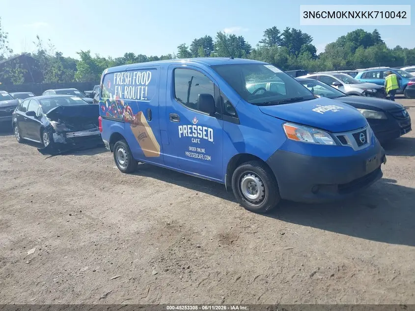 2019 Nissan Nv200 S VIN: 3N6CM0KNXKK710042 Lot: 45253308