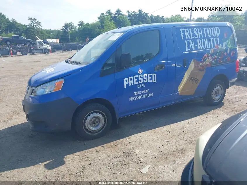 2019 Nissan Nv200 S VIN: 3N6CM0KNXKK710042 Lot: 45253308