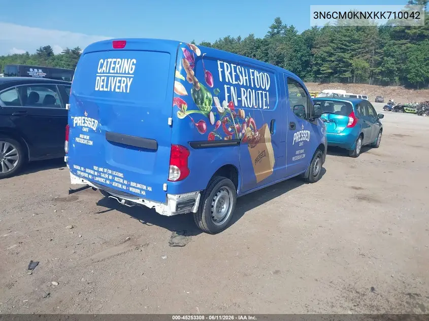 2019 Nissan Nv200 S VIN: 3N6CM0KNXKK710042 Lot: 45253308